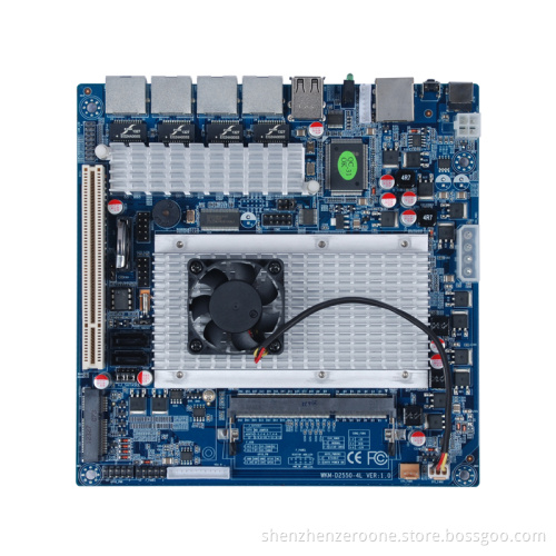 Network Security Board with 4xRJ-45 GLAN, Intel Atom D2550 processor and Intel NM10 chipset